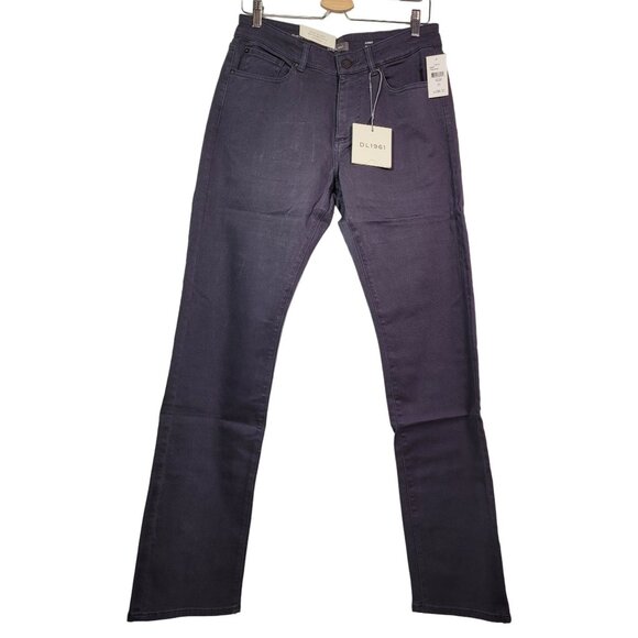 DL1961 Other - DL1961 Men's Avery Modern Straight Mid Rise Jeans Coalmine Gray Size 31x34